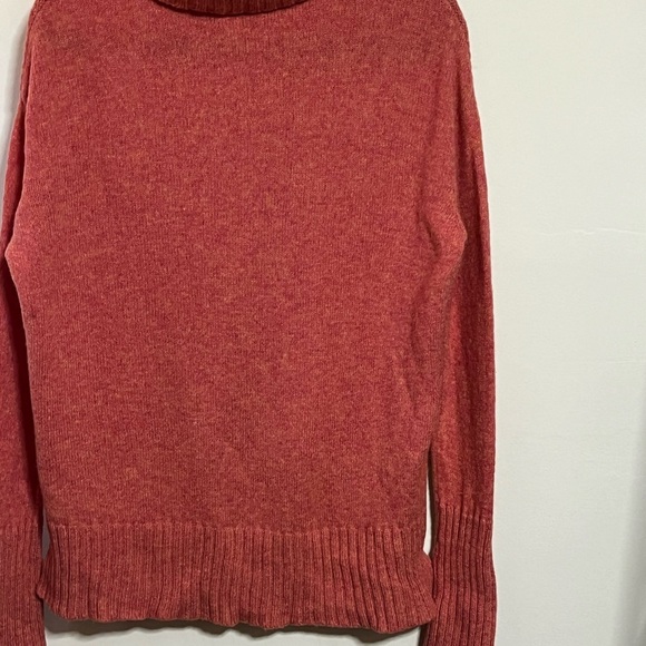 Moth By Anthropologie Wool Blend Turtleneck Sweater Sz Oversized Small - Picture 7 of 10